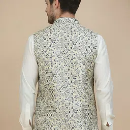 Jompers Woven Design Nehru Jacket image 4