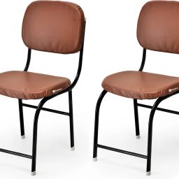 Leatherette Office Visitor Chair-image-62