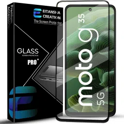 EITANSHA CREATION Edge To Edge Tempered Glass for Moto G35 5G, Motorola G35 5G, MOTOROLA g35 5G, Realme C67 5G, Realme Narzo 60X 5G-11
