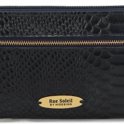 Women Casual Blue Genuine Leather Wallet-image-94