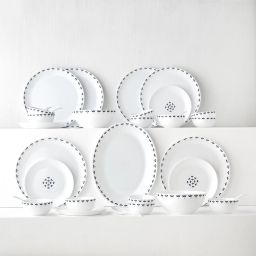 Pack of 33 Opalware Fabula Dinner Set-image-49