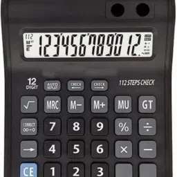 New Gltzen Standard Function Desktop Business Dual Display Dual Screen Calculator with Pen Holder for Office and Retail Counter Purpose Basic Calculator-19