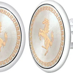 house of common Metal Cufflink & Tie Pin Set-image-12