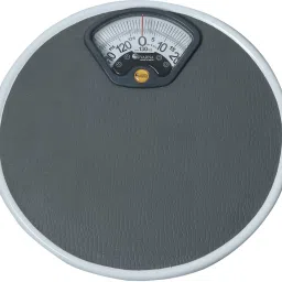 alis Analog Weight Bathroom Scale Round with Reliable Scale Track, Non-Slip & Scratch Resistant Platform | Body Weight Machine Colour May Very Round Shape 0-130kg Weighing Scale-13