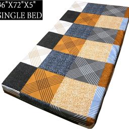 Zippered Single Size Breathable Mattress Cover-23