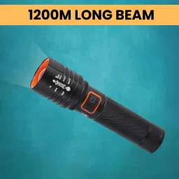 Rechargeable Torch Light, Telescopic Zoom, Ultra Bright LED Flashlight J259 Torch-image-28