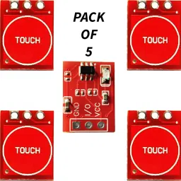 TTP223 (5 PCS) Touch Key Switch Modules - Capacitive Touching Button 2.5-5.5V Electronic Components Electronic Hobby Kit-image-78