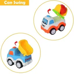 hda group Unbreakable Pull Back Vehicles| Push And Go Crawling Toy For Kids & Children image 2