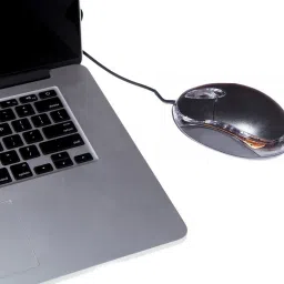 BSVR Stylish USB Wired Gaming Mouse With Lights for Computer _0104 Wired Ambidextrous Optical Gaming Mouse-0