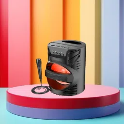GUGGU DJ Box Speaker with FM Radio, Mic & USB Pen Drive 5W Bluetooth SpeakerXV25 5 W Bluetooth Party Speaker-image-14