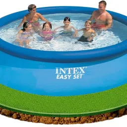 28130NP Easy Set Pool, Multi Color (12 feet x 30 inch) With Free Pump Inflatable Swimming Pool-36