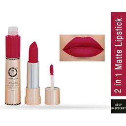 Colors Queen Lip Matte 2 In 1 Long Lasting Gloss Matte Lipstick 8g - Deep Raspberry-11