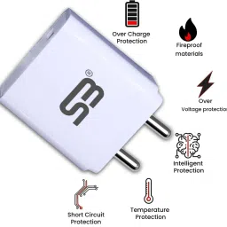 shopbucket Wall Charger Accessory Combo for Tecno Spark 6 Air, Tecno Spark Go image 3