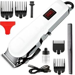 Zeno volt 809+Comb New Rechargeable High Quality Low Noise Hair Clipper Fully Waterproof Trimmer 240 min Runtime 4 Length Settings-image-1