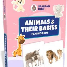 Animals & Their Babies Flash Cards for Kids | 27 Early Learning Flash Cards for Babies 3 Months to 6 Years-13