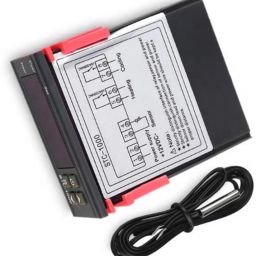 TM&W Thermostat Incubator Digital Display Temperature Sensor STC-1000 220V, Multipurpose Controller-7