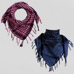 Fashionon Checkered Men Muffler-image-80
