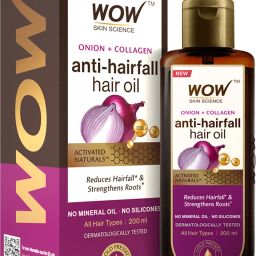 Onion & Collagen Anti-Hairfall Hair Oil | Nourishes Scalp & Stimulates Roots Hair Oil-image-21