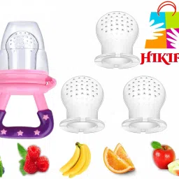 Fruit Nibbler Silicone Food Soft Pacifier/Feeder with free 3 Pcs suckers Nipple Feeder-15