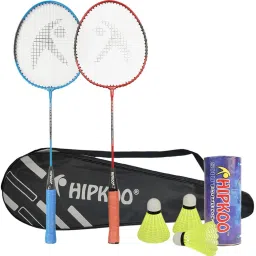 Intact Aluminum Badminton Complete Racquets Set Badminton Kit-image-24