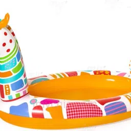 Inflatable Kiddie Pool with Sprayer with Free pump Inflatable Swimming Pool-39
