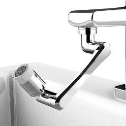 1080° Rotating Brass Faucet Extender with 2 Modes & Filter Faucet Function Diverter-98
