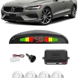 PKNA1256 White Car Reverse Parking Sensor with LED Display 4 Sensor PKNA1256 Parking Sensor-7
