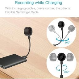 Onfit 1080p Wifi Wireless Spy Hidden Live View Camera Built-in Battery Night Vision Security Camera image 5
