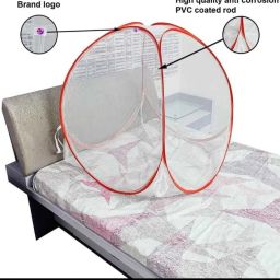 the sentry Polyester Kids Washable Foldable Baby Mosquito Net /Machhardani High Durability Mosquito Net image 4