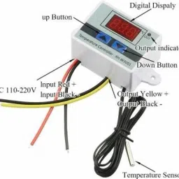 real instruments XH-W3001 Digital Temperature Controller Thermocouple NTC Sensor Probe Egg Incubator image 2