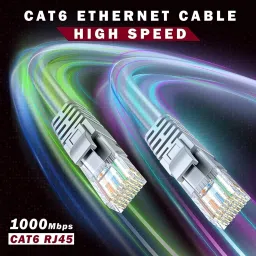 Sadow LAN Cable 15 m 15 Meters CAT 6 Ethernet Cable Lan Network CAT6 Internet Modem RJ45 Patch Cord image 4