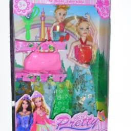 Girls Beautiful Fashion Doll set for girls with beautiful charm dresses & fashion accessories for kids-image-28
