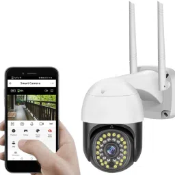 TP PLUS 1080p 3MP 360 Degree Pant Tilt Smart Ptz Wireless Indoor Outdoor Security Camera-2