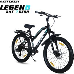 LEGEND 24T Bicycle Big Kids Boys & Girls 9 to 15 age 7 SPEED 24 T (inch) Mountain Cycle-14