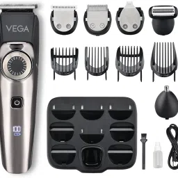 VEGA 9 in 1 Pro Multi Grooming Trimmer for Men, (VHTH-32) Trimmer 150 minRuntime 40 Length Settings-5