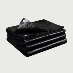 TARPULINE 18 X24 FEET BLACK 200 GSM Tent - For RESIST FROM UV HIGH AIR ,WINDS-image-69