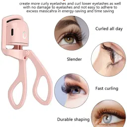 umis creation Electric Heating Eyelash Curling Tool USB Smart Digital eyelash curlers (multi) image 5