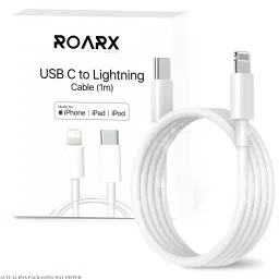 RoarX Lightning Cable 6 A 1 m Original quality Type C to Lightning Cable, Fast Charge Cord Wire Lead USB C Fast Charging-0