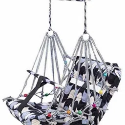 Cotton Hanging Swing Kids Folding & Washable Jhula Swings-23