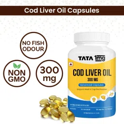 tata 1mg Cod liver Oil Capsule Help Reduce Joint Pain And Maintain The Immune System image 3