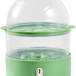 2 layer Egg Boiler Compact & Stylish 2 Layer 150W Electric Steamer Boiler/Cooker with Measuring Cup Egg Cooker-picture-21