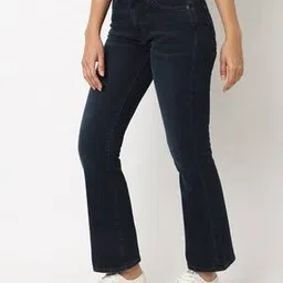 Yuri Light Whiskered Bootcut Jeans-image-93
