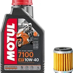 7100 4T Fully Synthetic 10W-40 Petrol Engine Oil & R15 Oil Filter Combo-image-4