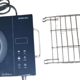 bajaj 2200 W Radiant Cooktop Jog Dial, Touch Panel image 2