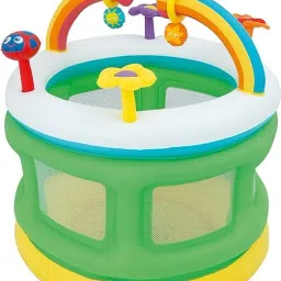 GAME (IND*99) CENTER INFLATABLE PLAYPEN WITH FREE PUMP BESTWAY 52221 Inflatable Swimming Pool-image-6