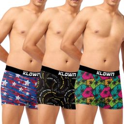 Pack of 3 Printed Men Trunk-image-3