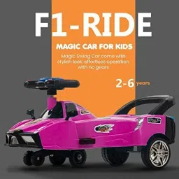 Magic Swing Car Ride on with Music & Lights Car Non Battery Operated Ride On-picture-3