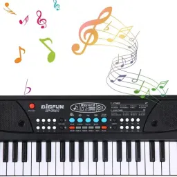 The 37 Key Piano Keyboard Toy with Recording, Mic and USB Cable for Power-53-17