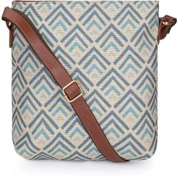 White Women Sling Bag Aahna Polyester Crossbody Sling bag for Women Ladies College Girls-image-47