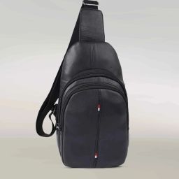 Black Men & Women Shoulder Bag Stylish Travel Trendy Crossbody Shoulder Office Bag For Unisex-image-12